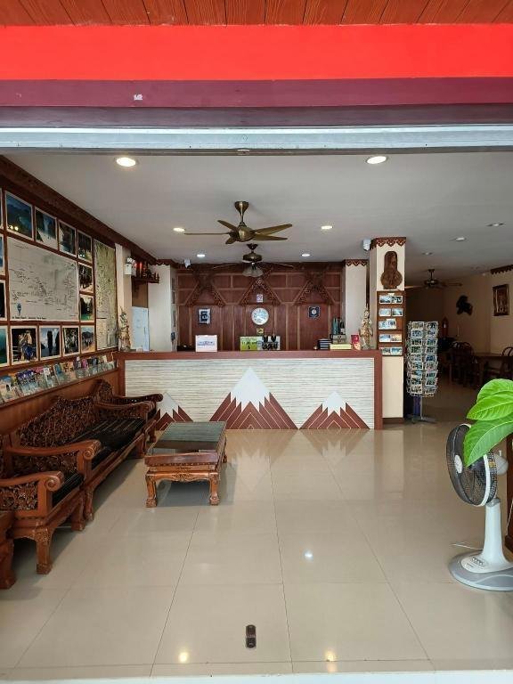 Reception counter at Aonang Goodwill
