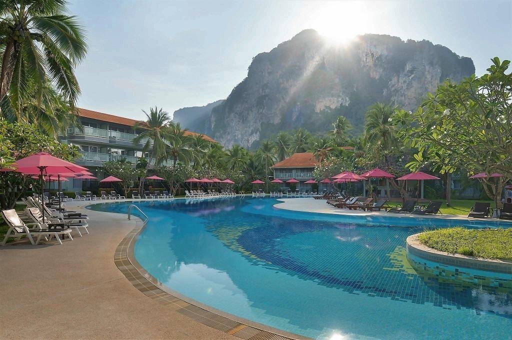 Pool area at Aonang Villa Resort