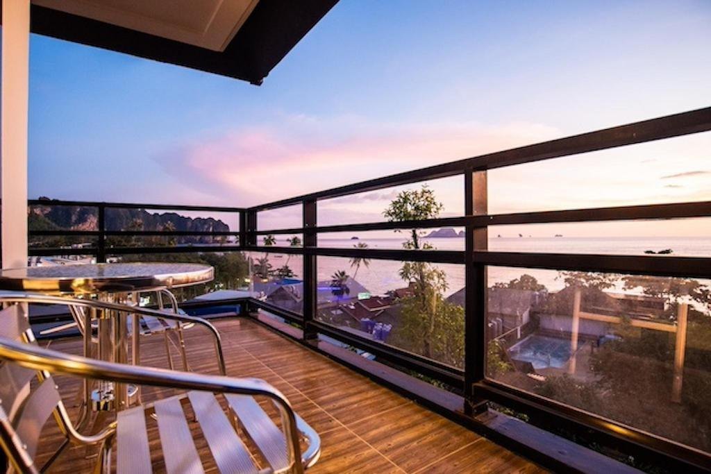 Balcony and coastal outlook at Days Inn by Wyndham Aonang Krabi